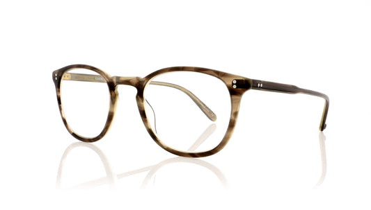 Garrett Leight Kinney 1007 GITL G.I Tortoise Laminate Glasses - Angle