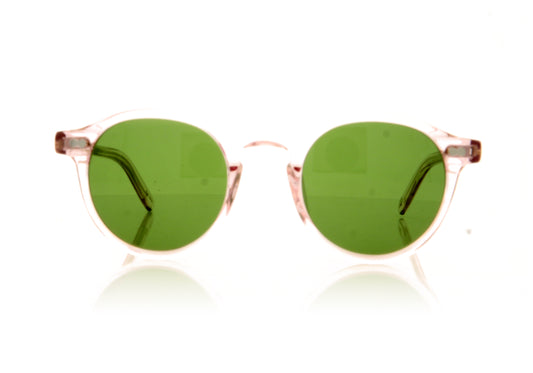 Moscot Miltzen Sun Blush Green Blush Green Sunglasses - Front