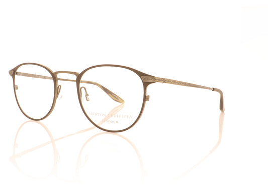 Barton Perreira Levy MAJ/ANG Antique Gold Glasses - Angle