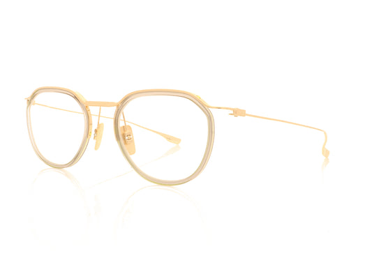 DITA Schema Two DTX131-49-01 Gold-Crystal Grey 1 Glasses - Angle