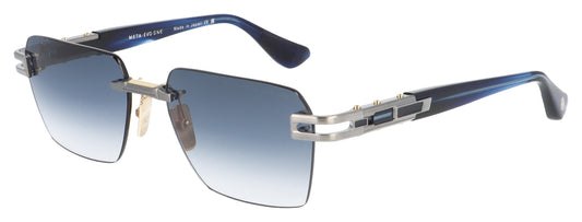 DITA EVO ONE A-02 SIL-BLU Sunglasses - Angle