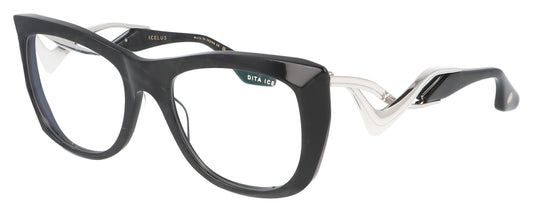 DITA Icelus 02 Black and Grey Mix Glasses - Angle