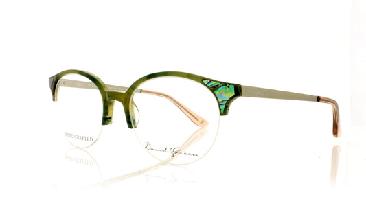 David Green Parity PT2 Fern Green Glasses - Angle