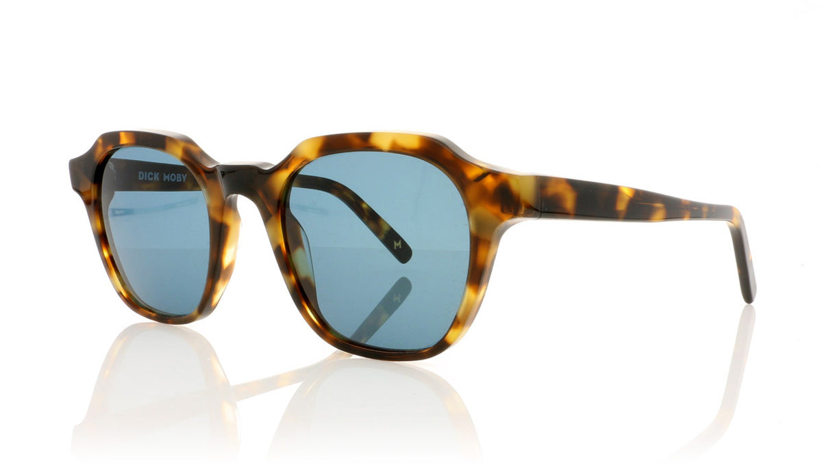 Dick Moby BCN 16 White Havana Sunglasses - Angle