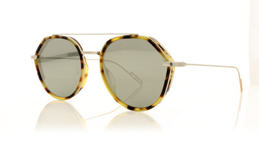 Dior Homme 0219S HBN0T Tortoise Sunglasses - Angle