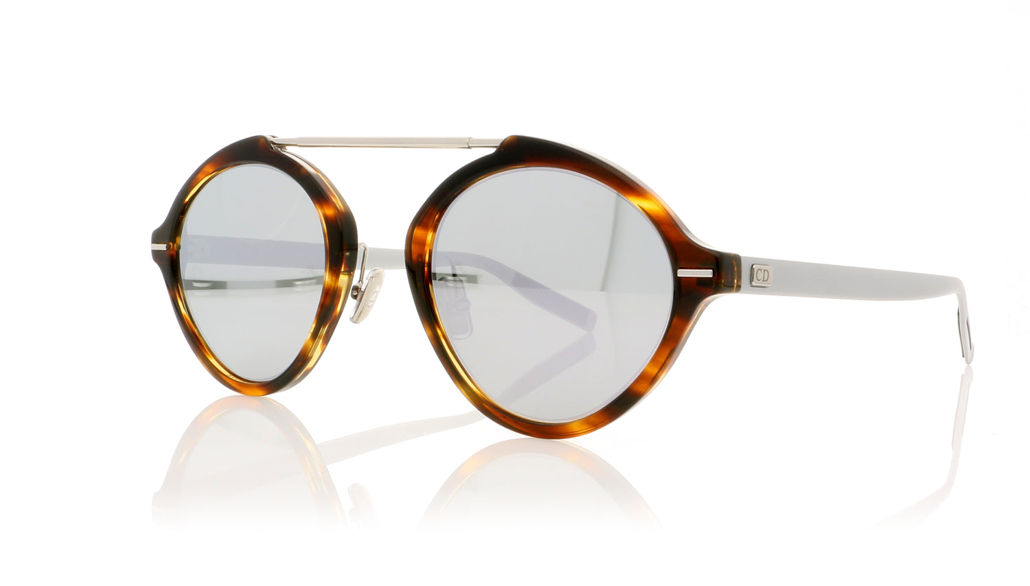 Dior Homme System 86 Dark havana Sunglasses - Angle