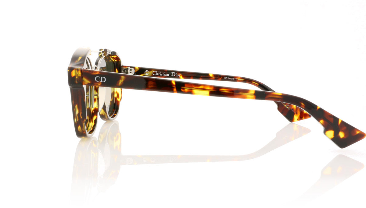 Dior Abstract TVZ Havana Sunglasses - Side