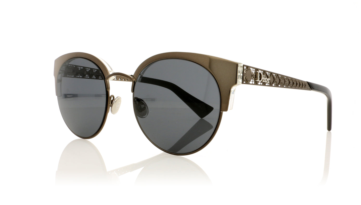 Dior Amamini 807 Black Sunglasses - Angle
