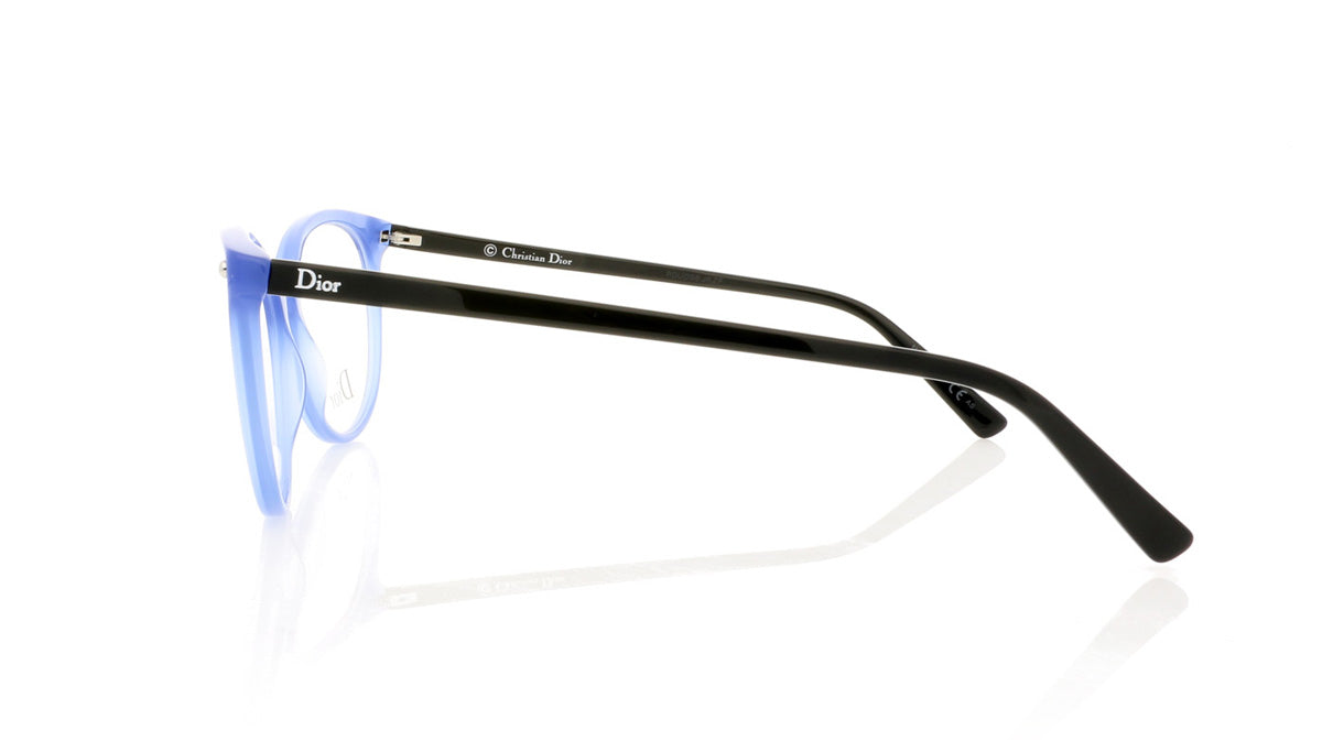 Dior CD3284 QYD Light Blue Glasses - Side