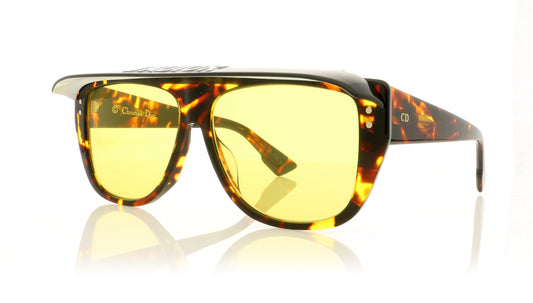 Dior CLUB2 86HO Dark havana Sunglasses - Angle