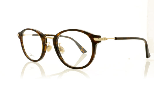 Dior DIORESSENCE21F 86 DRK HAVANA Glasses - Angle
