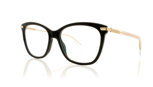Dior Essence4 7C5 Black Glasses - Angle