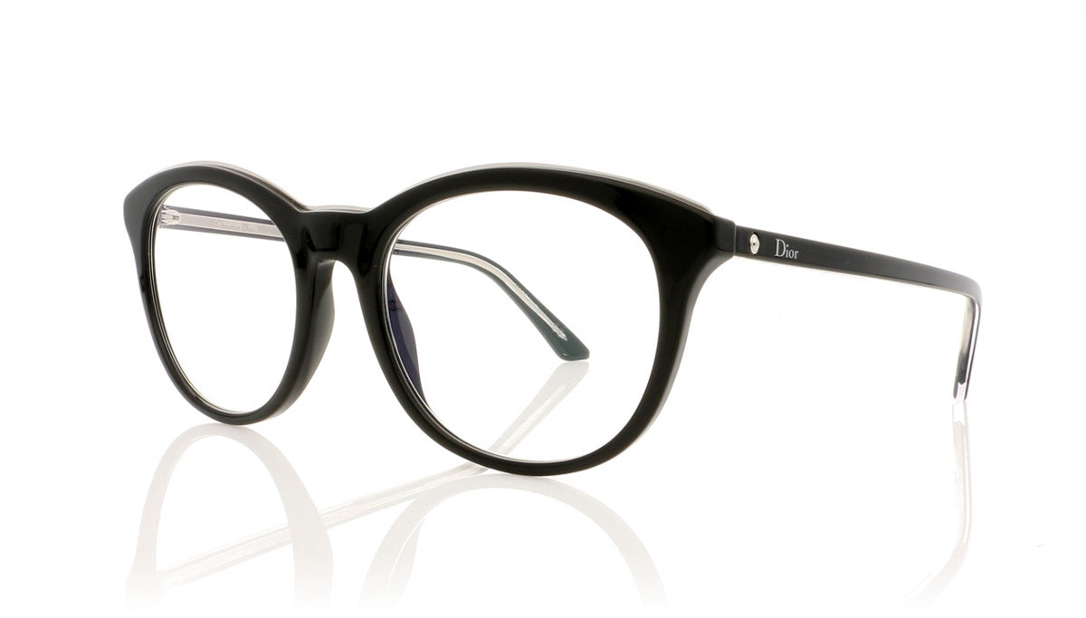 Dior Montaigne 41 VSW Black Glasses - Angle