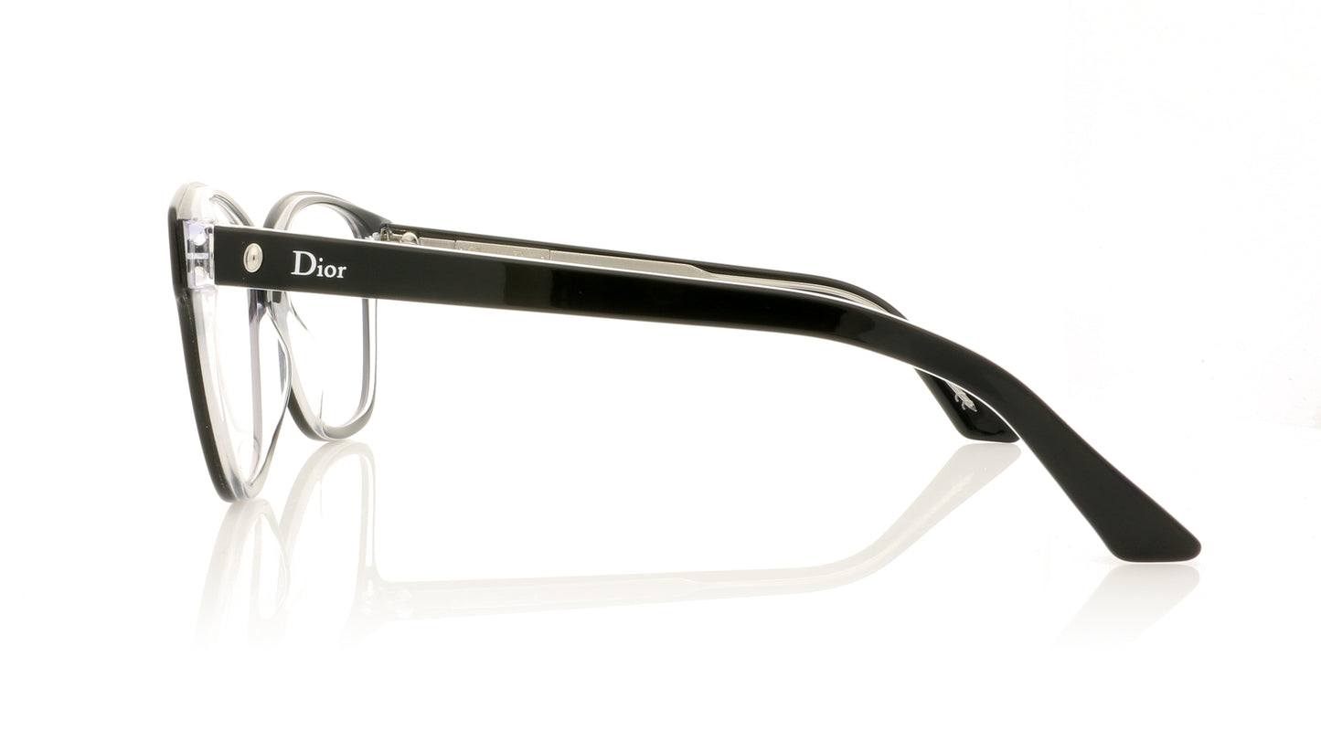 Dior Montaigne 8 G99 Black Glasses - Side