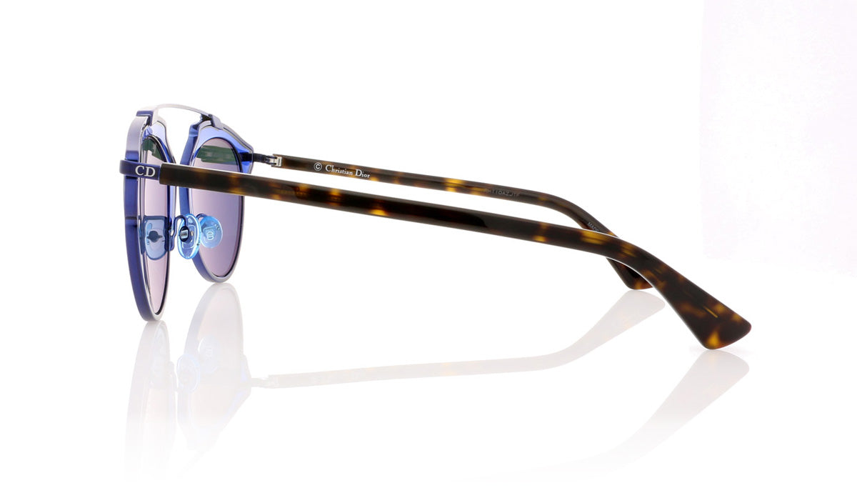 Dior SoReal KMA Translucent Blue Sunglasses - Side