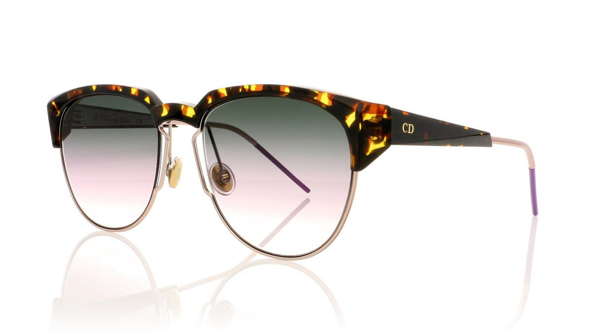 Dior Spectral 01K Havana Sunglasses - Angle