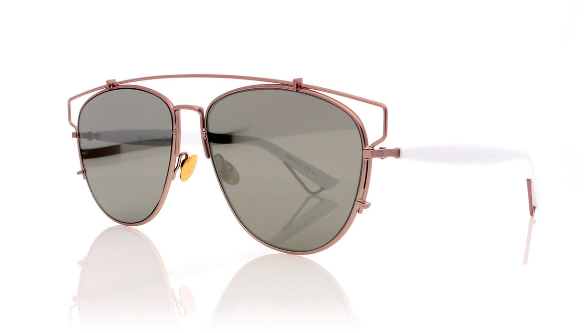 Dior Technologic TVG Matte Pink Sunglasses - Angle