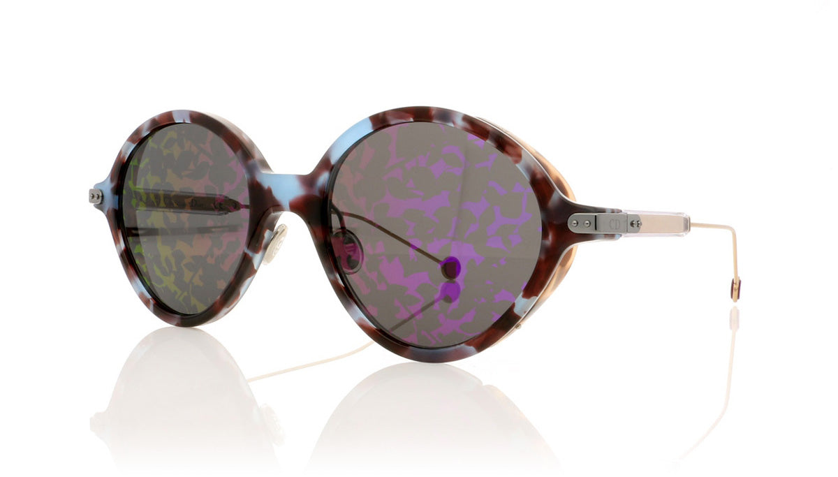 Dior Umbrage MJN Purple Sunglasses - Angle