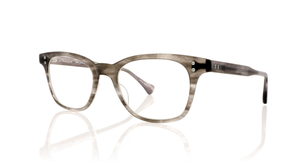DITA Stranger DRX-2079 D Matte Light Grey Glasses - Angle