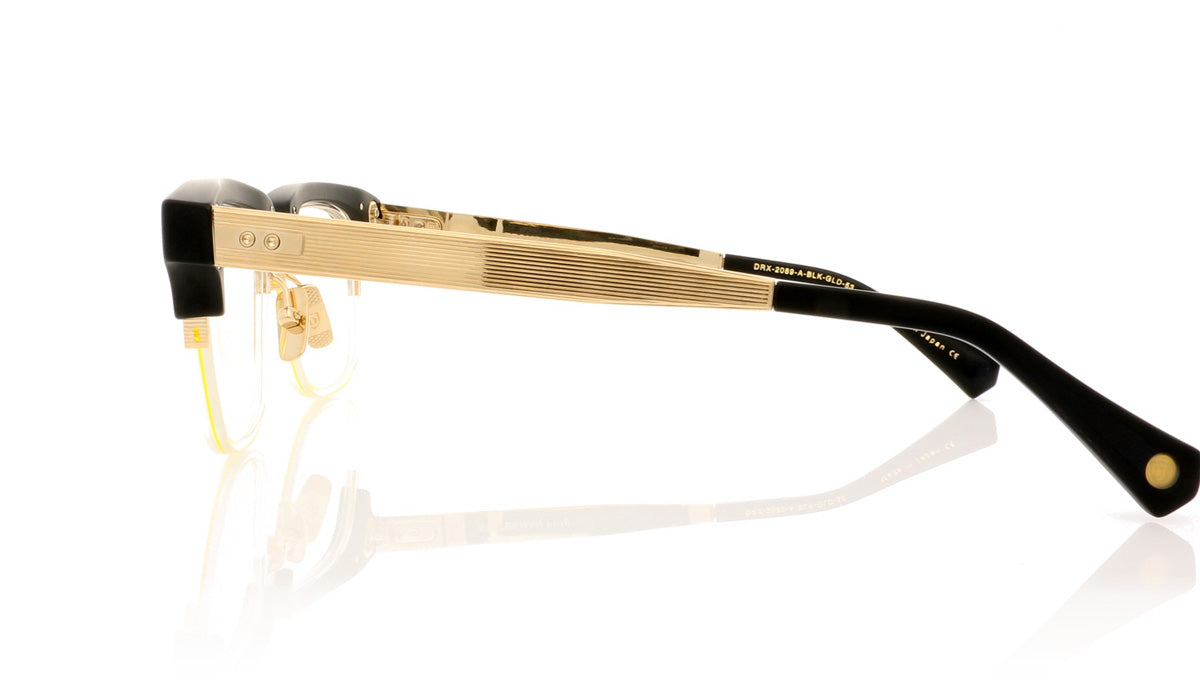 DITA Statesman Five DRX-2089 A Matte Black Glasses - Side