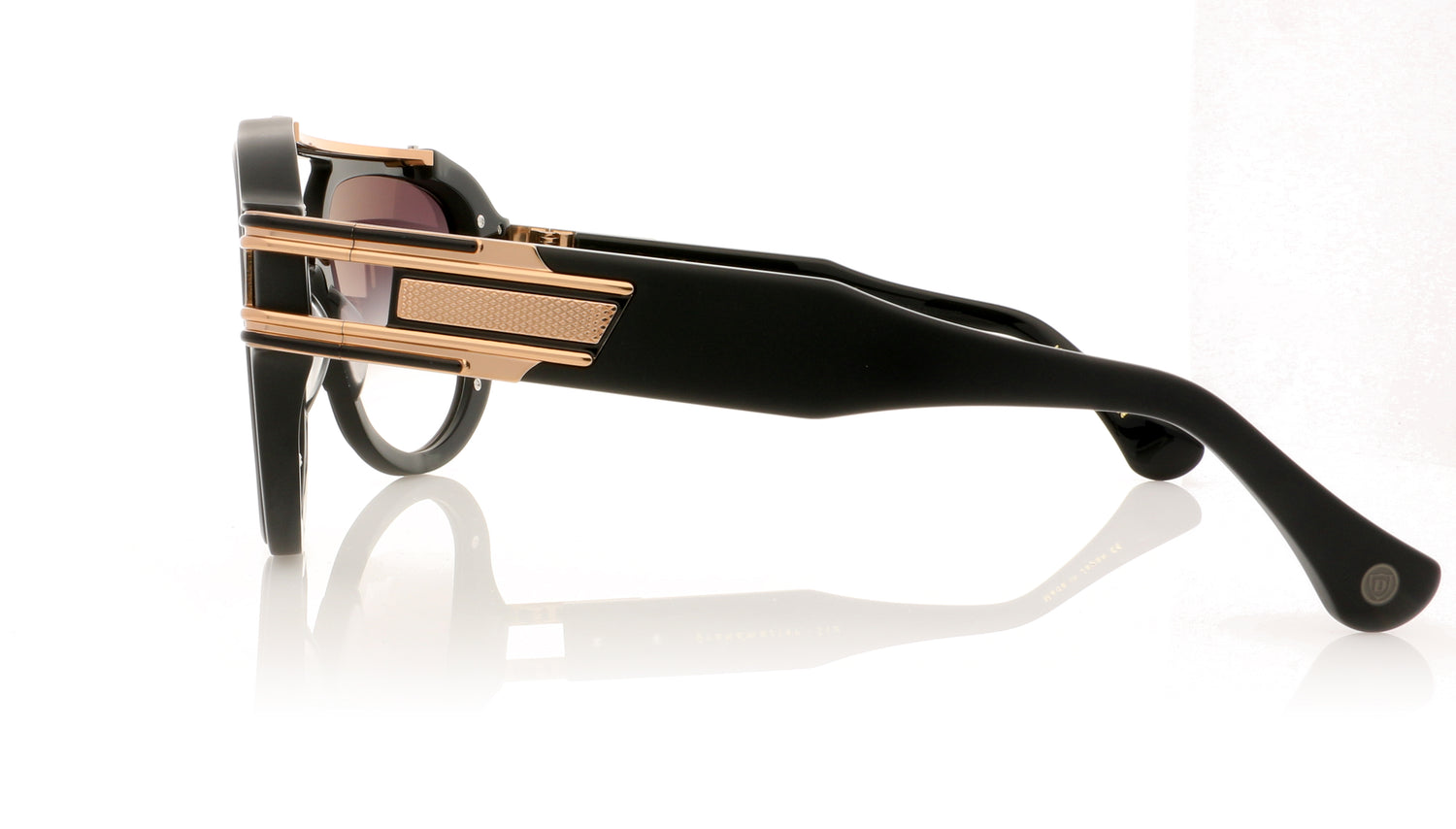 DITA Grandmaster Six DTS900 2 Matte Black Sunglasses - Side
