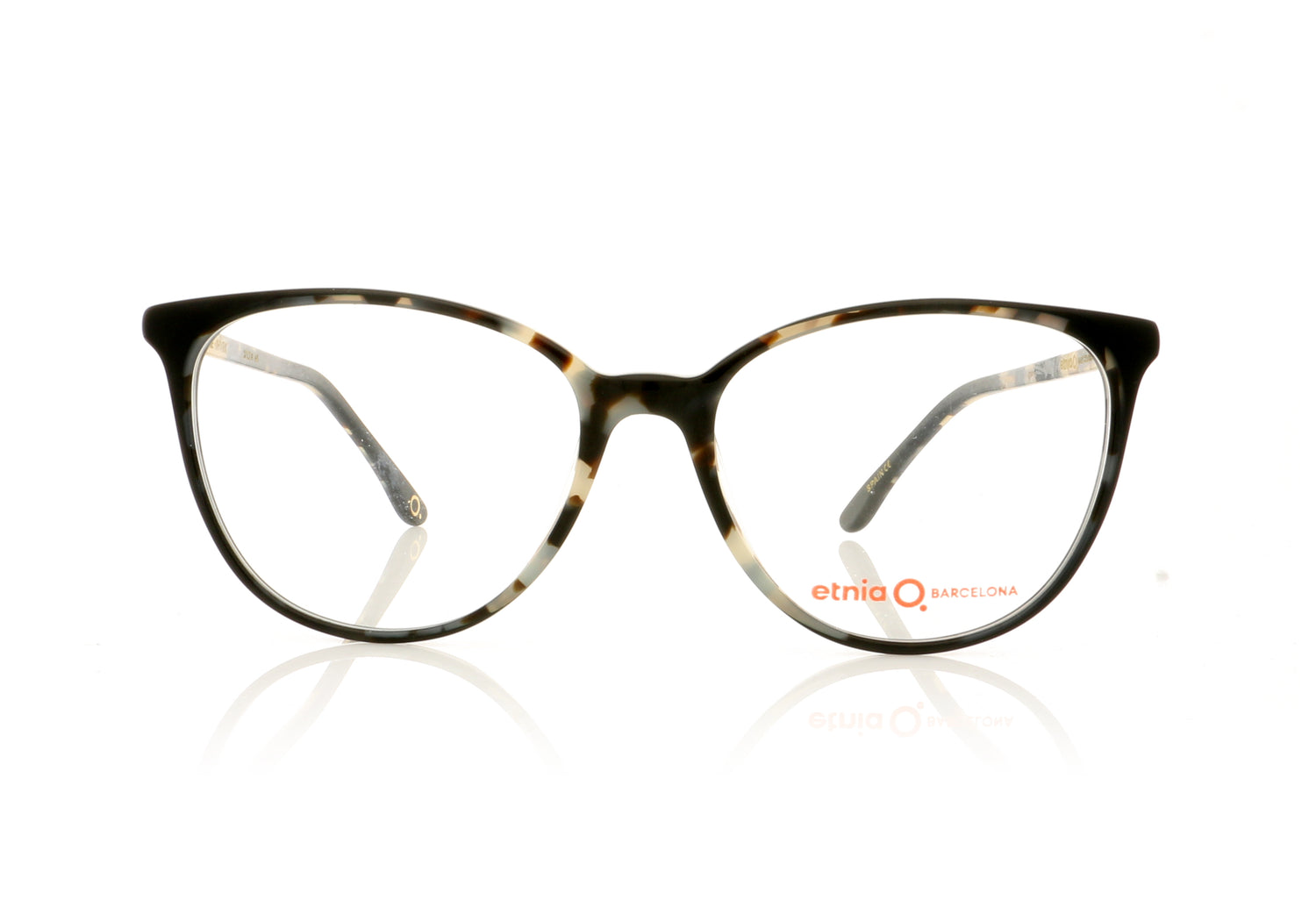Etnia Barcelona Marie 1HVBK Black Glasses - Front