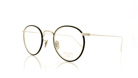 Eyevan 7285 717W Black Silver 1310 Glasses - Angle