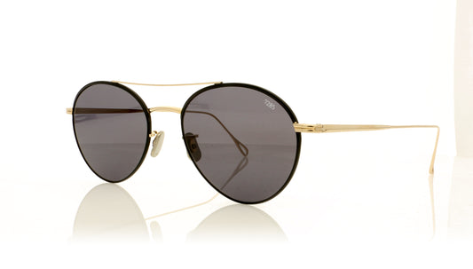 Eyevan 7285 752 8050 Gold Sunglasses - Angle