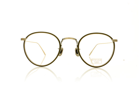 Eyevan 7285 717W 4120 Pewter Glasses - Front