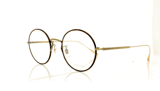 Eyevan 7285 Merced AG-C Tort Glasses - Angle