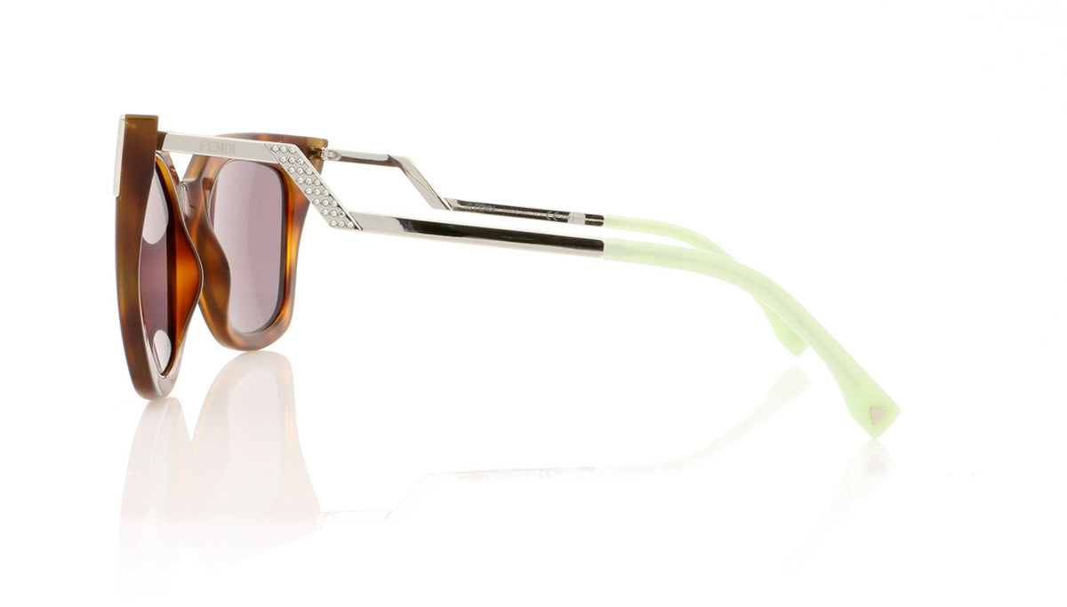 Fendi FF0060/S W43 Havana Sunglasses - Side
