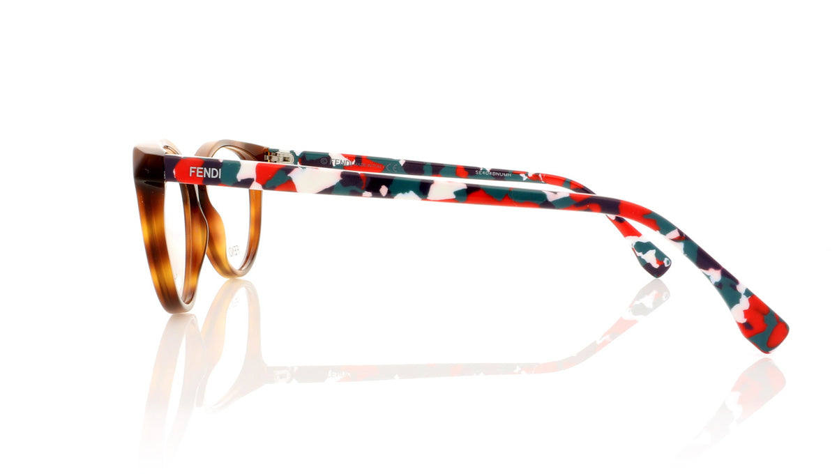 Fendi FF0171 TTR Havana Glasses - Side