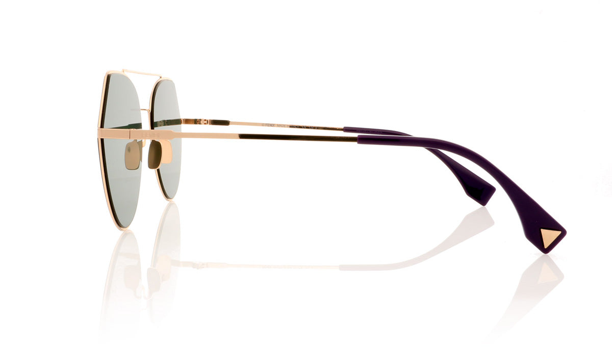 Fendi FF0194/S DDB Gold Copper Sunglasses - Side