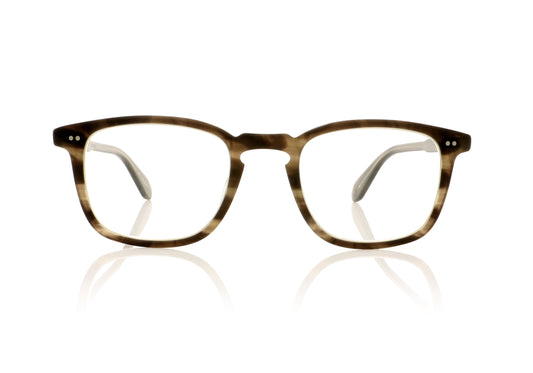 Garrett Leight Howland 1056 MGITL Matt G.I Tortoise Laminate Glasses - Front
