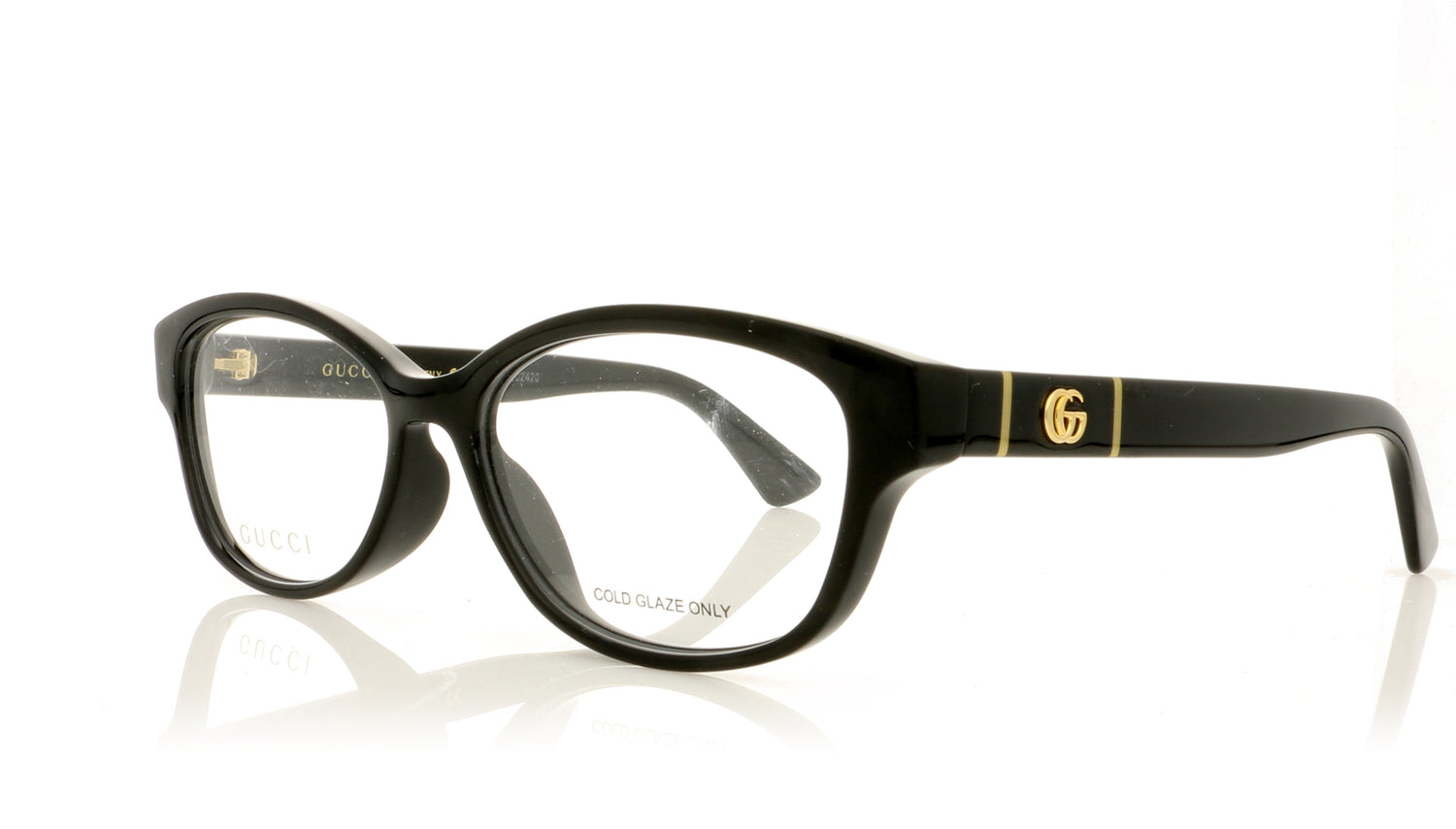 Gucci GG6390OA 1 Black Glasses - Angle