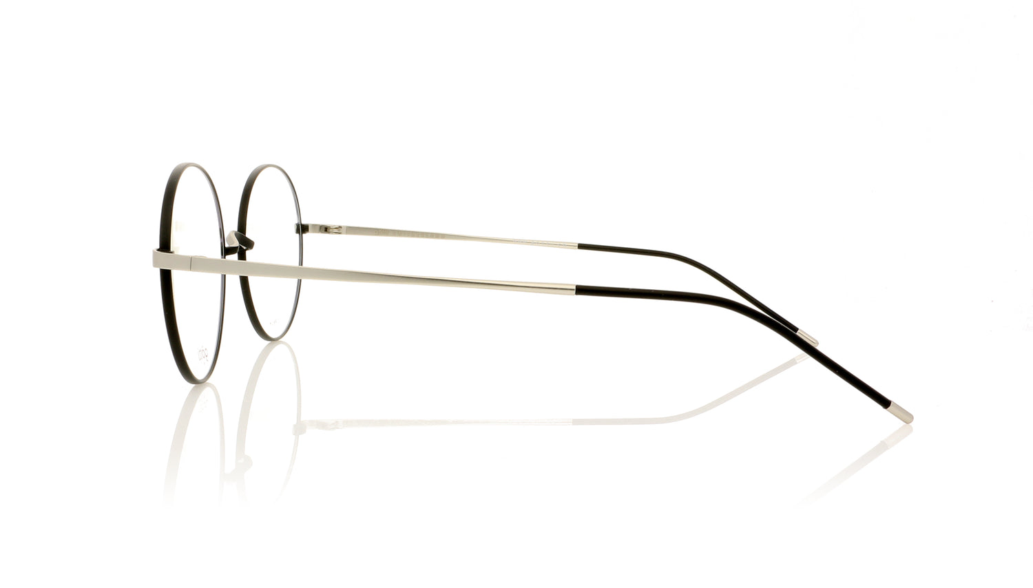 Götti Adan SB-BLKM Silver Brushed Glasses - Side