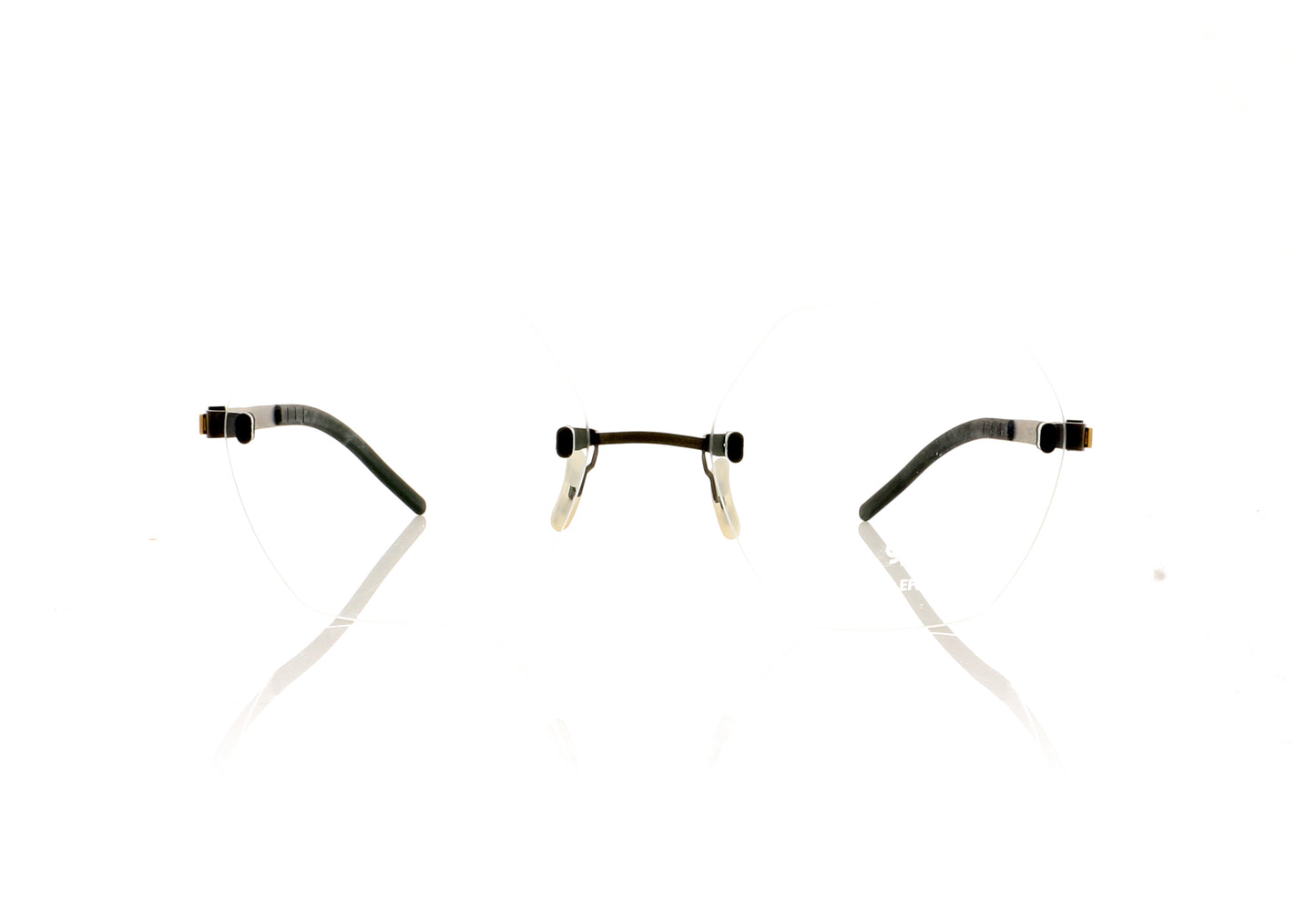 Götti EF02 BL Black Glasses - Front