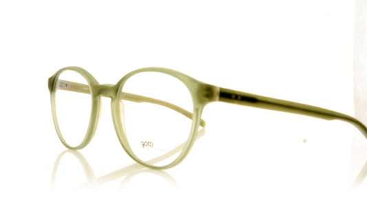 Götti Gotti Reto GYN_M Moss Green-Yellow Matte Glasses - Angle
