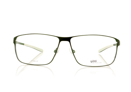 Götti Jeon GRE Green Glasses - Front