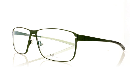 Götti Jeon GRE Green Glasses - Angle