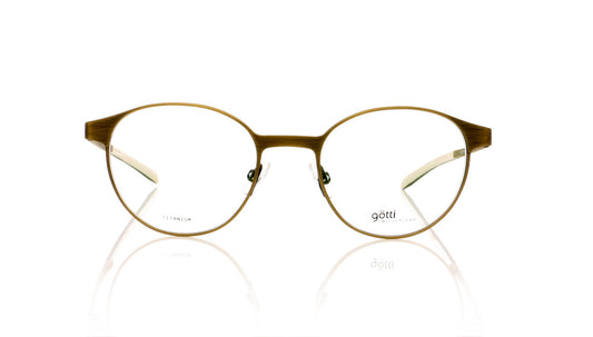 Götti Otto GLA Gold Antique Glasses - Front