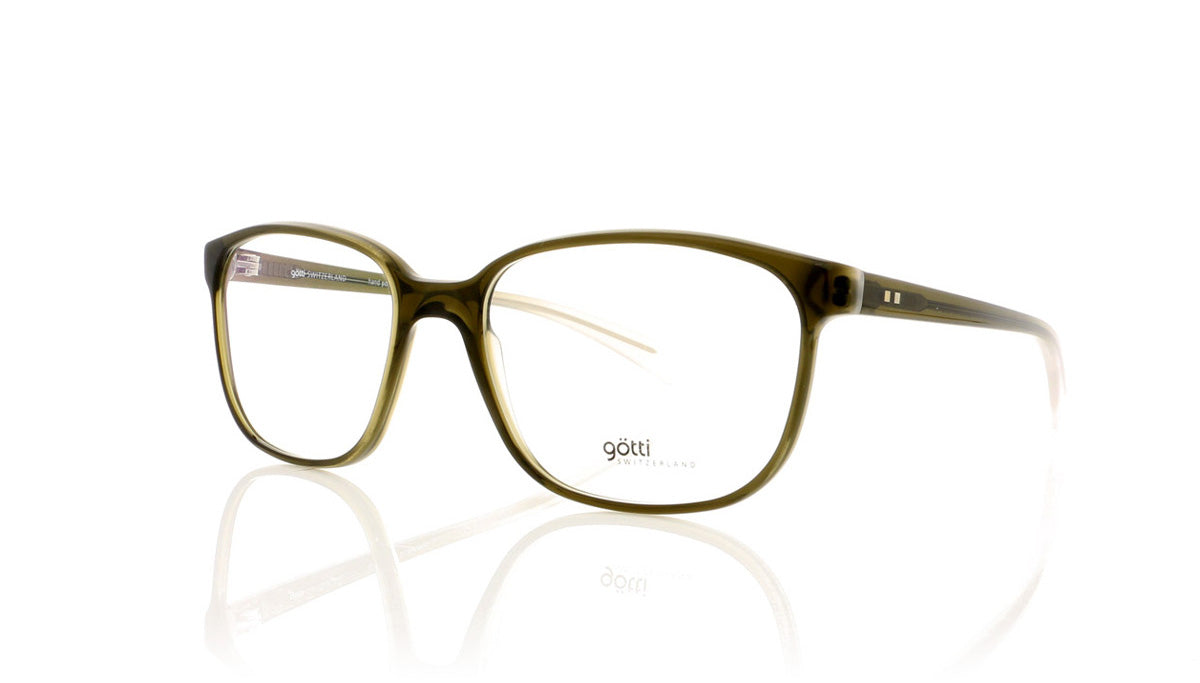 Götti SANDRO GRE Dark Green Glasses - Angle