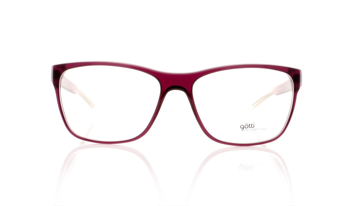 Götti Sunny PUE Purple Transparent Glasses - Front