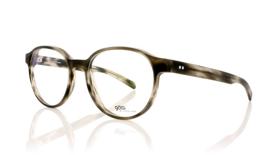 Götti WANJ HHG-M Havana Grey Matte Glasses - Angle