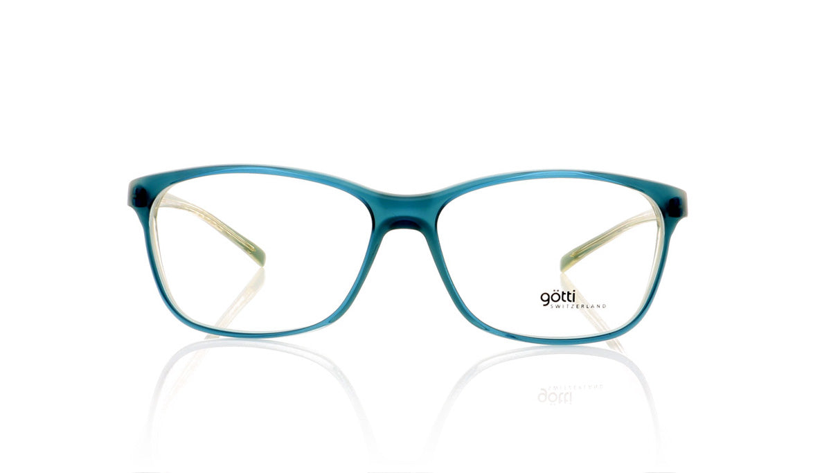 Götti Wiggy TRY Turquoise Transparent Glasses - Front