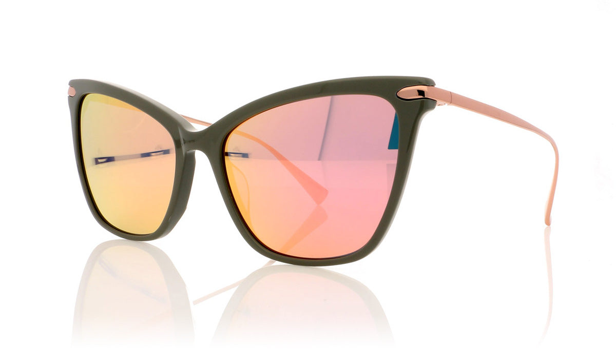Hadid Eyewear Jetsetter HAD06 C3 Grey Sunglasses - Angle