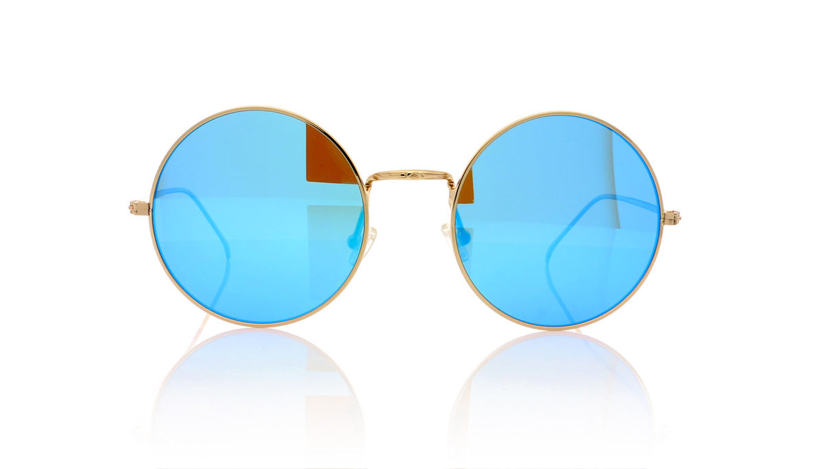 Illesteva Porto Cervo C4 Gold Sunglasses - Front