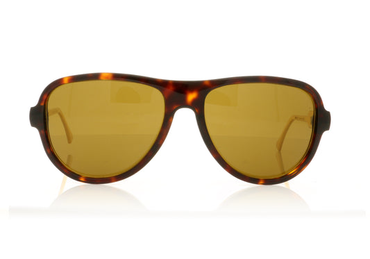 John Dalia Humphrey C12 Dark Tortoise Sunglasses - Front