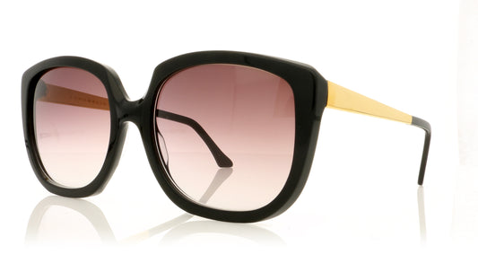 John Dalia MARILYN M C11 Black Sunglasses - Angle