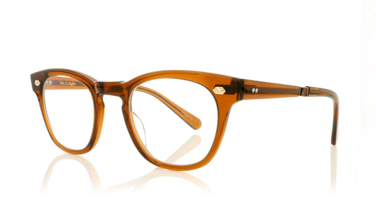 Mr. Leight Hanalei C CRMLTA-CG Carmelita-Chocolate Gold Glasses - Angle
